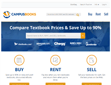 Tablet Screenshot of campusbooks.com